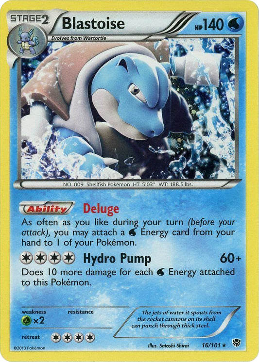 Blastoise - 16/101 (Cosmos Holo)