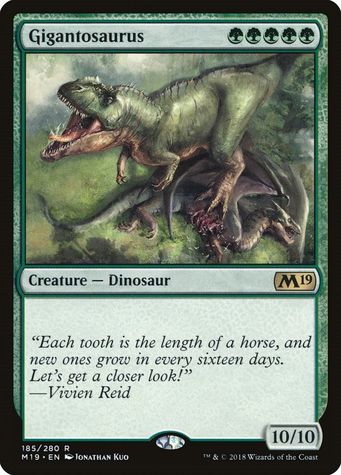 Gigantosaurus [M19 - 185]