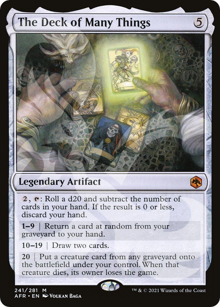 The Deck of Many Things [AFR& - 241]