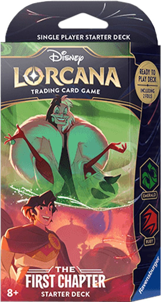 Disney Lorcana: The First Chapter Starter Deck (Emerald & Ruby) [1 - 000]