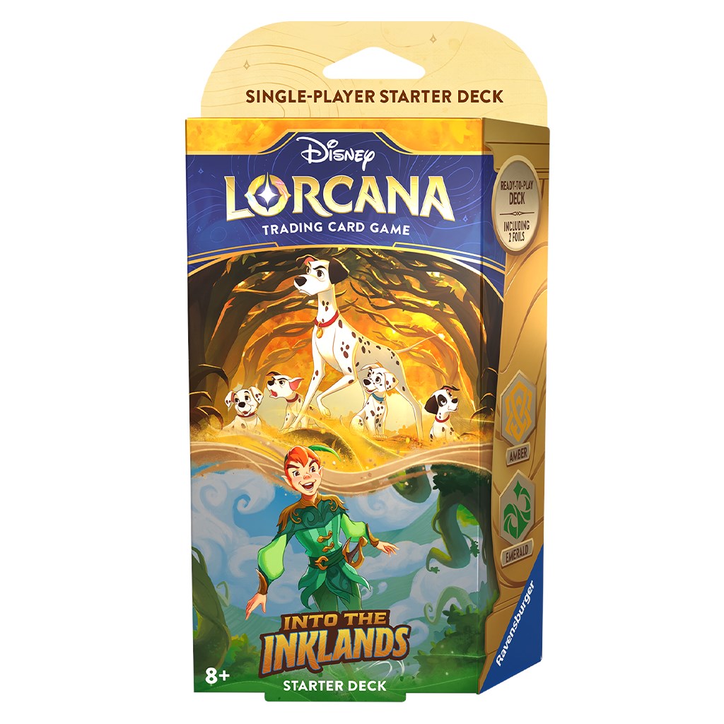 Disney Lorcana: Into the Inklands Starter Deck (Amber & Emerald) [3 - 000]