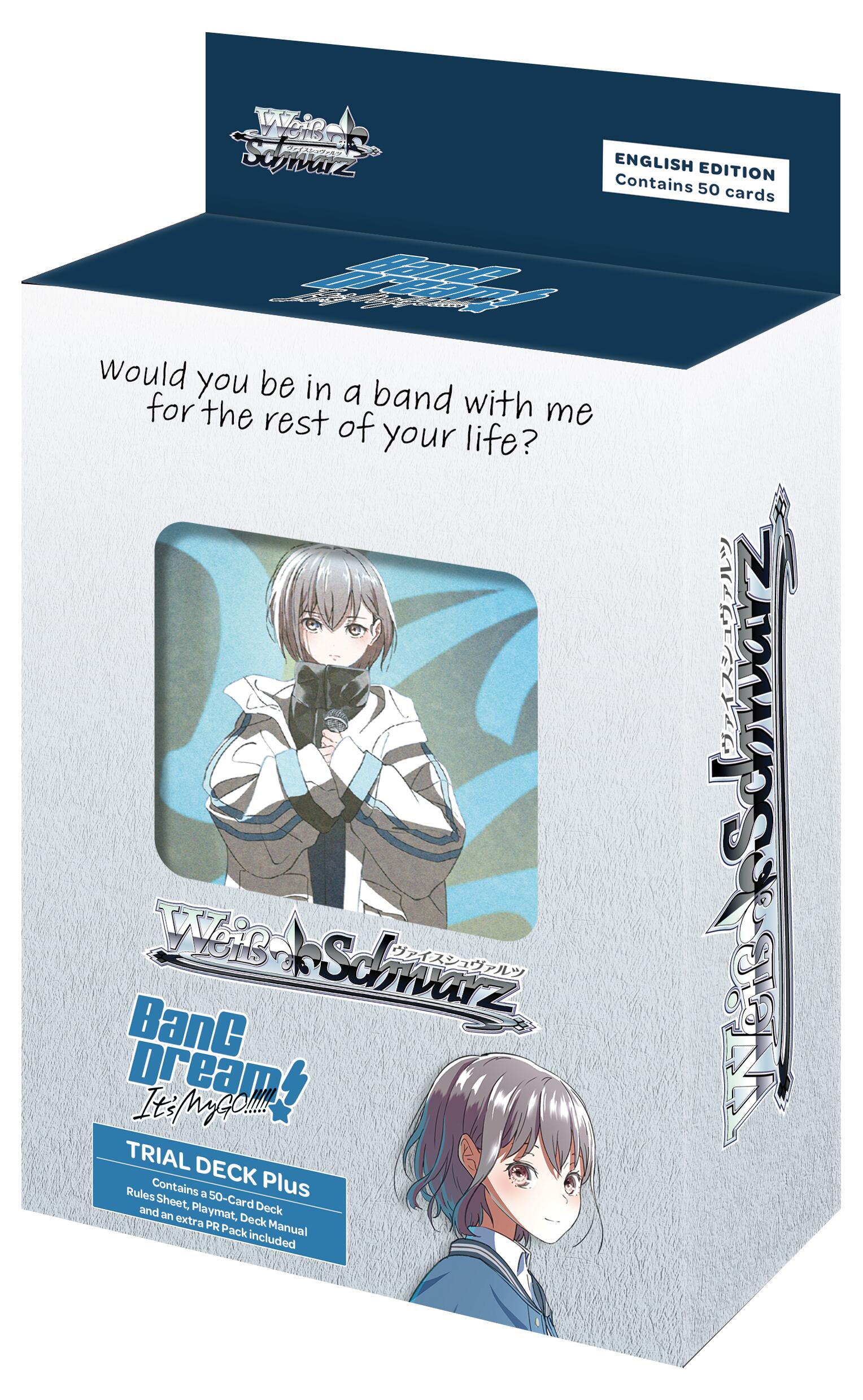 BanG Dream! [MyGO!!!!!] Trial Deck+ [BD/WE42 - 000]