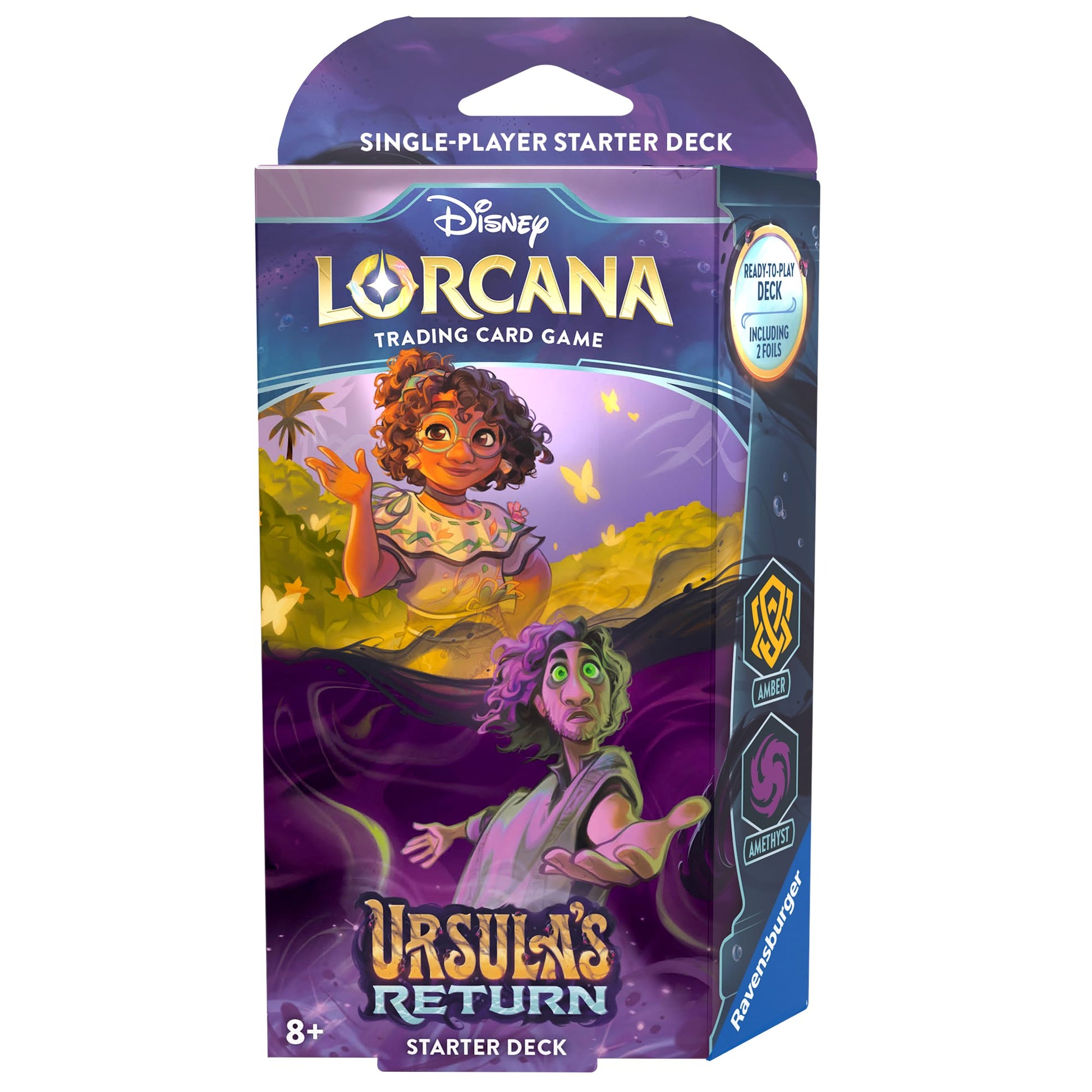 Disney Lorcana: Ursula's Return Starter Deck (Amber & Amethyst) [4 - 000]
