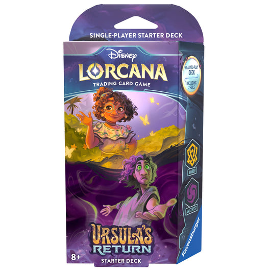 Disney Lorcana: Ursula's Return Starter Deck (Amber & Amethyst) [4 - 000]