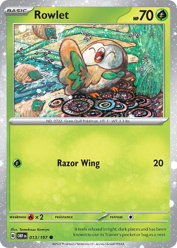 Rowlet - 013/197 (Cosmos Holo)