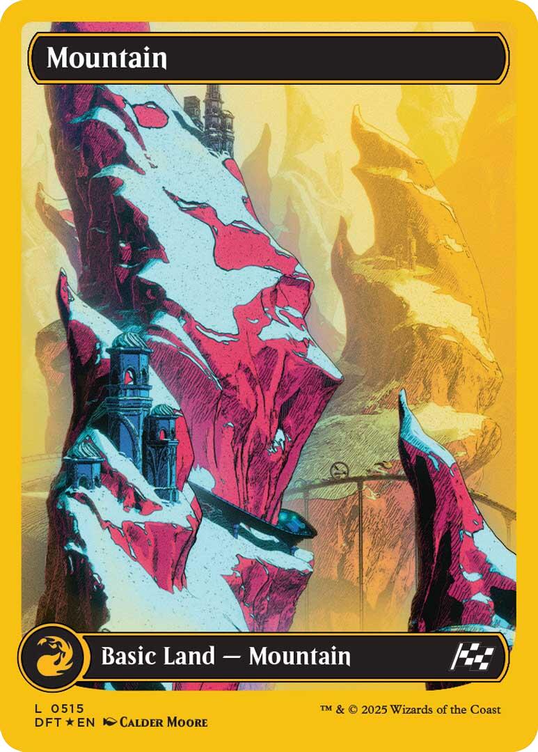 Mountain (0515) (First-Place Foil) [DFT - 515]