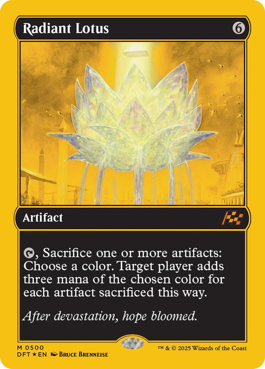 Radiant Lotus (First-Place Foil) [DFT - 500]